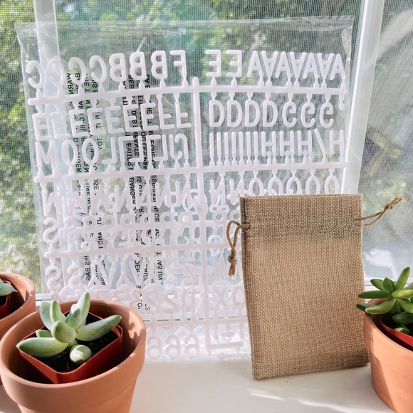 XO Sienna Letter Felt Message Inspiration Board - Picture 4 of 4